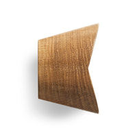 Uphold Capsule Hook in White Oak - Angle 5