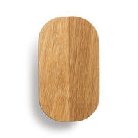 Uphold Capsule Hook in White Oak - Angle 1
