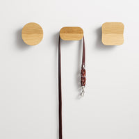 Uphold Square Hook in White Oak - Angle 8