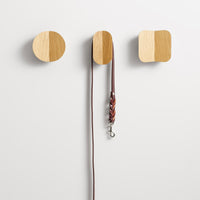 Uphold Square Hook in White Oak - Angle 9