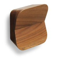 Uphold Square Hook in Walnut - Angle 4