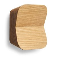 Uphold Square Hook in White Oak - Angle 3