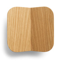 Uphold Square Hook in White Oak - Angle 2