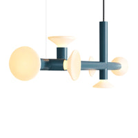 Ultra Chandelier in Space Blue - Angle 5