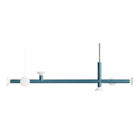 Ultra Chandelier in Space Blue - Angle 1