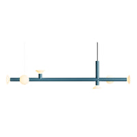Ultra Chandelier in Space Blue - Angle 3