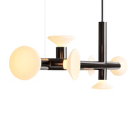 Ultra Chandelier in Black Nickel - Angle 5