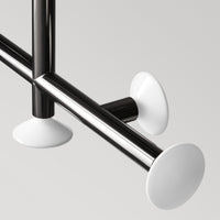 Ultra Chandelier in Black Nickel - Angle 6