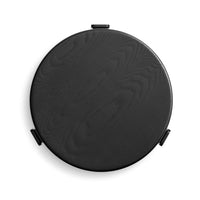 Unit Stool in Black on Ash / Oblivion - Angle 7