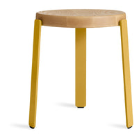 Unit Stool in Golden Ash / Mustard - Angle 1