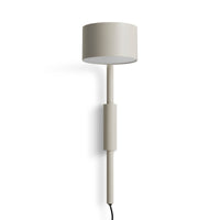 Verge Adjustable Sconce en Putty - ángulo 3