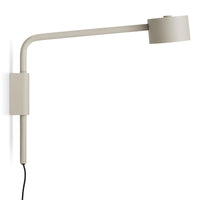 Verge Adjustable Sconce en Putty - ángulo 13