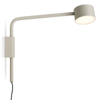 Verge Adjustable Sconce en Putty - ángulo 12