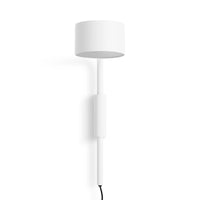 Verge Adjustable Sconce in White - Angle 3