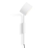 Verge Adjustable Sconce in White - Angle 6