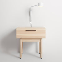 Verge Adjustable Sconce in White - Angle 16