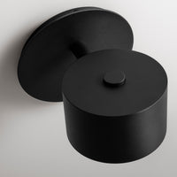 Verge Sconce in Black - Angle 14