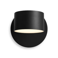 Verge Sconce in Black - Angle 5