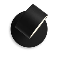 Verge Sconce in Black - Angle 7