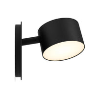 Verge Sconce in Black - Angle 11