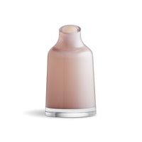 Variant Small Glass Vase in Blush - Angle 6