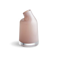 Variant Small Glass Vase in Blush - Angle 5