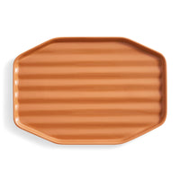 Vice Versa Small Tray in Terracotta - Angle 7