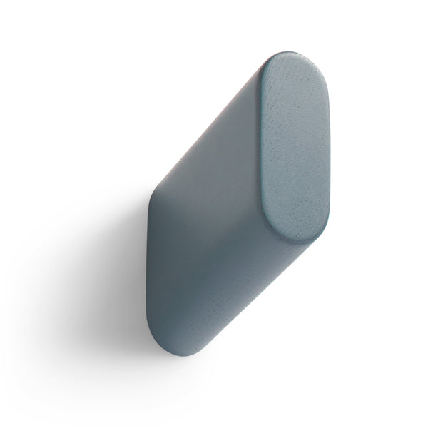 Wook Wall Hook in Marine Blue - Angle 1