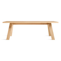 A Walk in the Park Dining Table en White Oak - ángulo 1