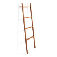Woodsy Storage Ladder in Acacia - Angle 3