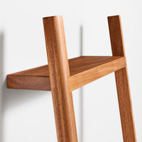 Woodsy Storage Ladder in Acacia - Angle 8