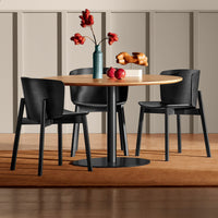 Buddy Chair in White Oak - Angle 11