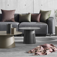 Circula Small Coffee Table in Grey Green - Angle 8