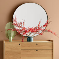 Hoopla Large Mirror in Putty - Angle 8