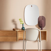 Wonder Wall 2.0 Desk in White Oak - Angle 11