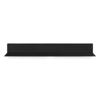 Welf Large Wall Shelf in Black - Angle 1