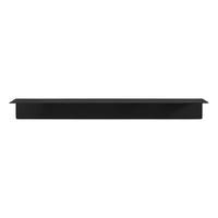 Welf Large Wall Shelf in Black - Angle 2