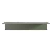 Welf Small Wall Shelf in Grey Green - Angle 2