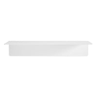 Welf Small Wall Shelf in White - Angle 2