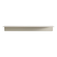 Welf Large Wall Shelf in Putty - Angle 2