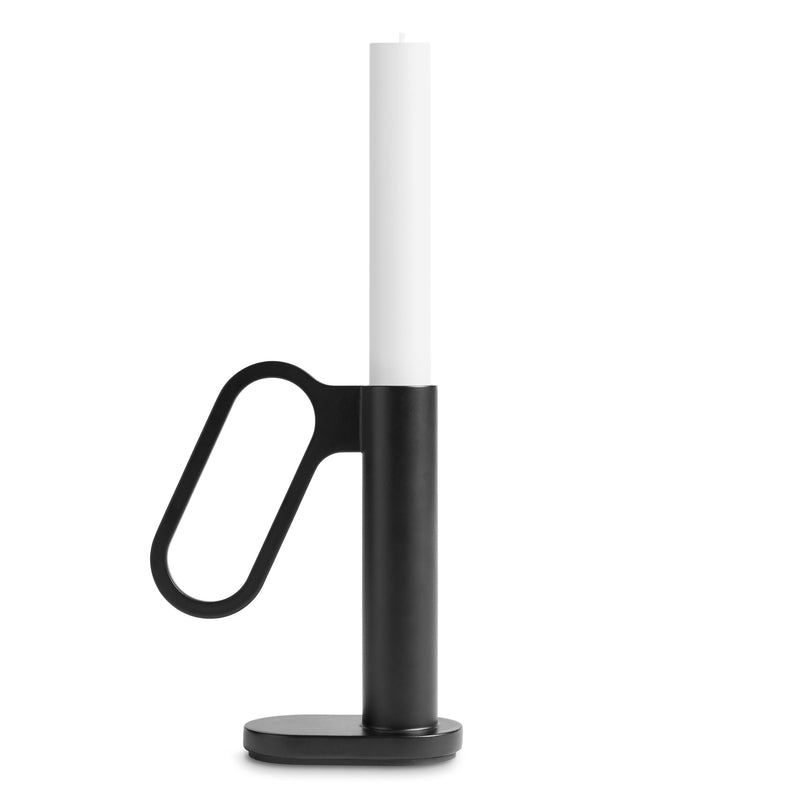 Who Goes There? Candle Holder Shape 1 in Black
