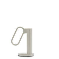 Who Goes There? Candle Holder Shape 1 in Putty - Angle 2