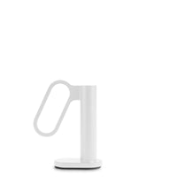 Who Goes There? Candle Holder Shape 1 in White - Angle 2
