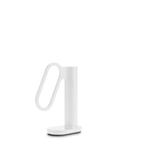 Who Goes There? Candle Holder Shape 1 in White - Angle 3