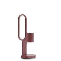 Who Goes There? Candle Holder Shape 3 in Oxblood - Angle 3