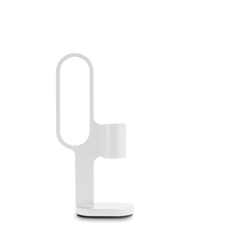 Who Goes There? Candle Holder Shape 3 in White