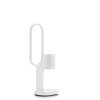 Who Goes There? Candle Holder Shape 3 in White - Angle 3