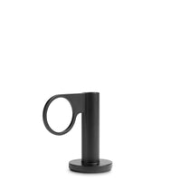 Who Goes There? Candle Holder Shape 4 en Black - ángulo 3