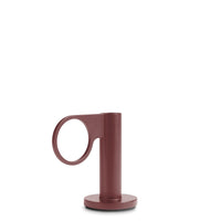 Who Goes There? Candle Holder Shape 4 in Oxblood - Angle 3