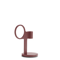 Who Goes There? Candle Holder Shape 5 in Oxblood - Angle 3